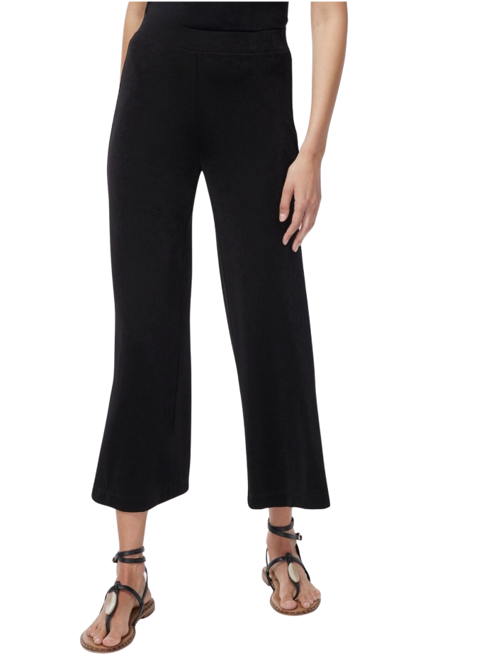 Travelers Wide Leg Side Slit Ankle Pants